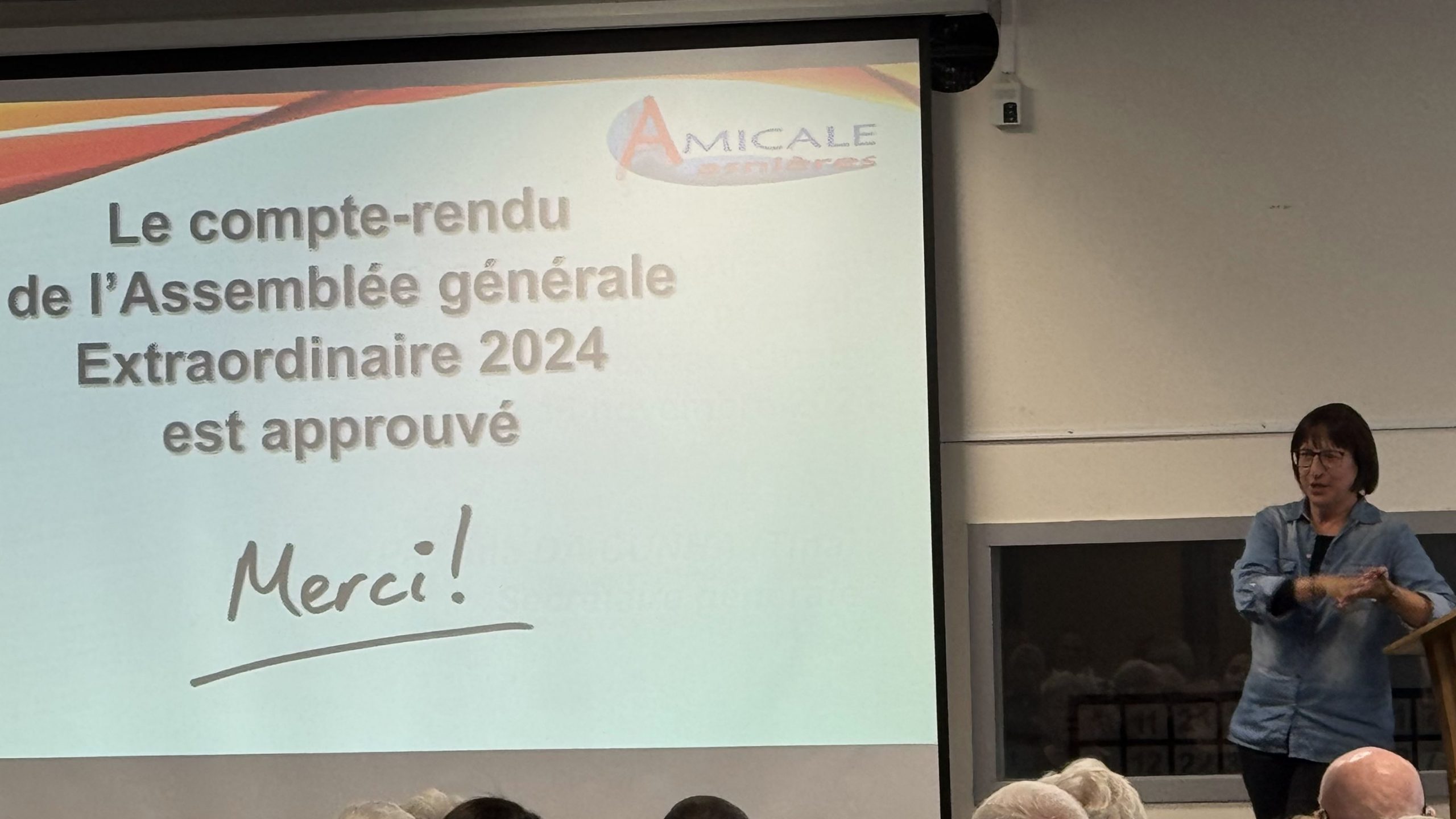 La secrétaire générale